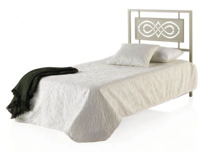 Tête de lit Pisa en fer forgé. Meuble design pour la chambre. Le Monde du Lit