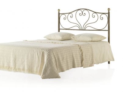 Tête de lit Sandra en fer forgé. Meuble design pour la chambre. Le Monde du Lit