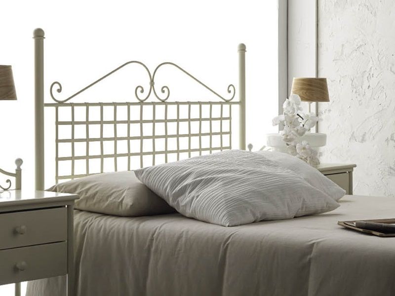 Tête de lit en fer forgé Ana