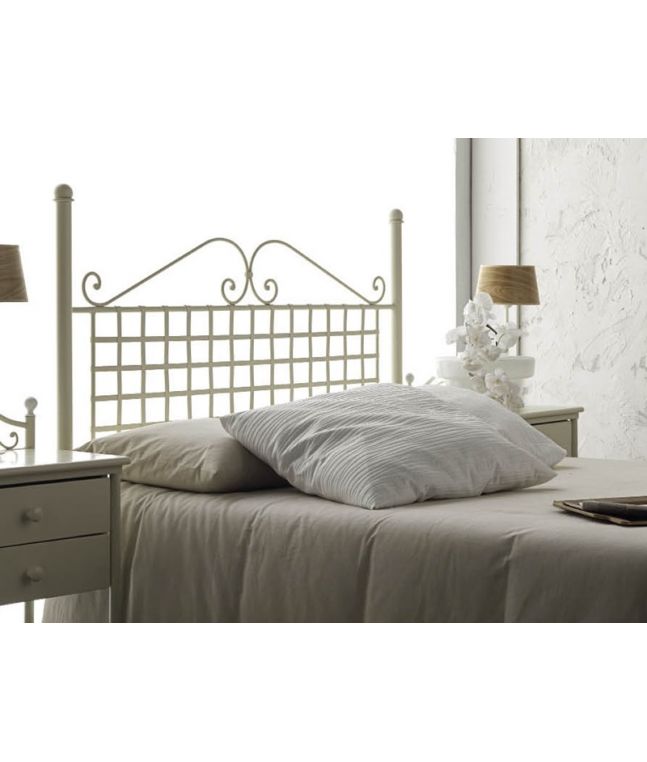 Tête de lit Ana en fer forgé. Meuble design pour la chambre. Le Monde du Lit