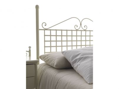 Tête de lit Ana en fer forgé. Meuble design pour la chambre. Le Monde du Lit