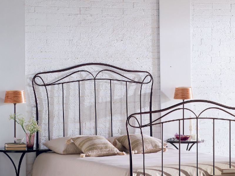 Tête de lit en fer forgé Dalia