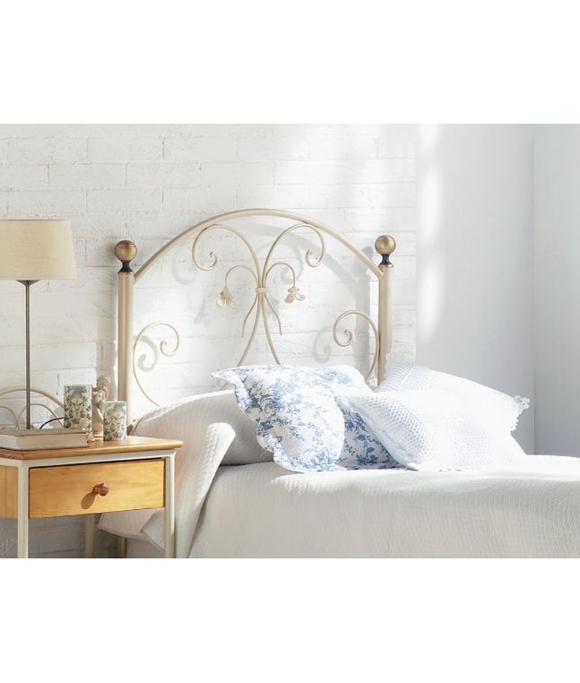 Tête de lit Paloma en fer forgé. Meuble design pour la chambre.