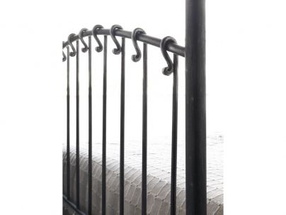 Tête de lit Sofia en fer forgé. Meuble design pour la chambre. Le Monde du Lit