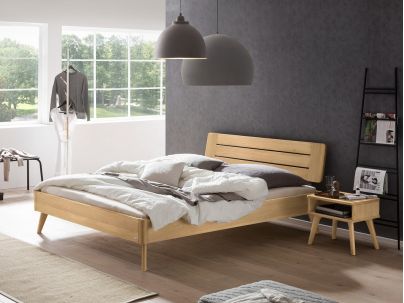 HASENA - Lit en chêne massif