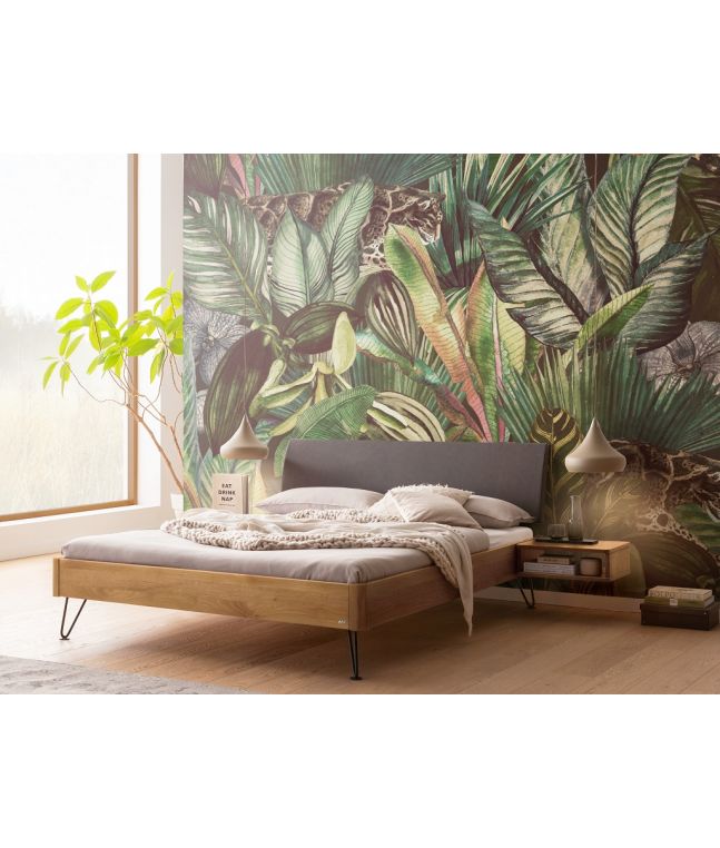 HASENA - Lit en chêne massif