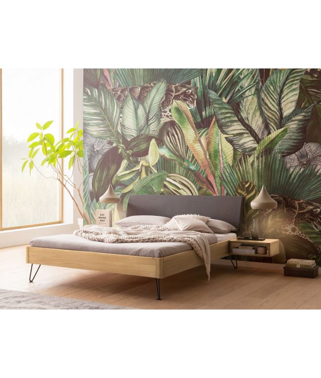 HASENA - Lit en chêne massif