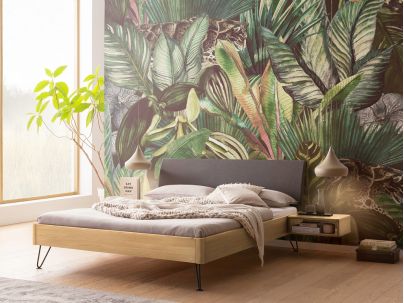 HASENA - Lit en chêne massif