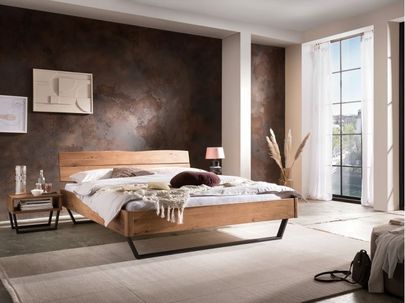 HASENA - Lit en chêne massif