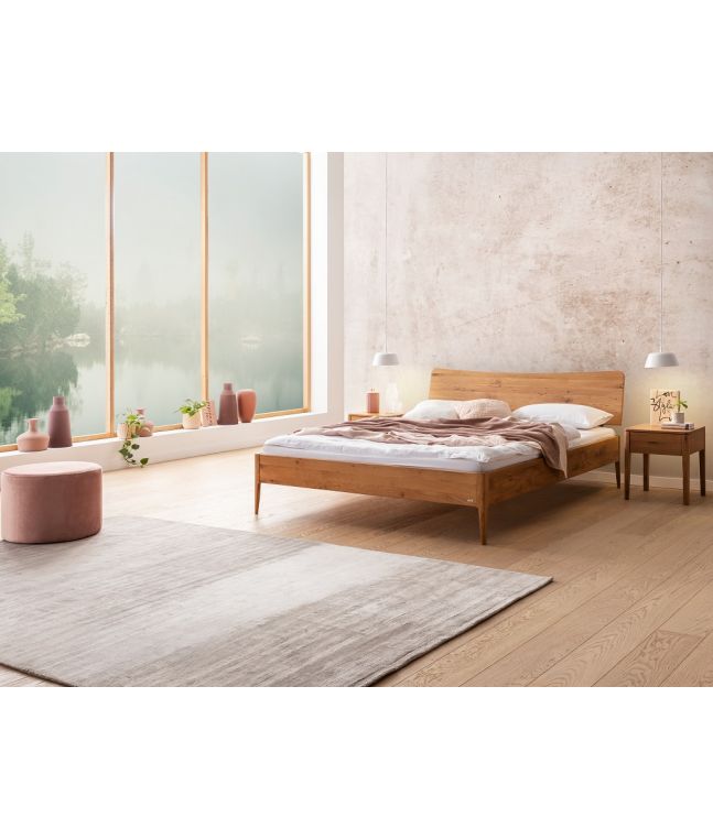 HASENA - Lit en chêne massif