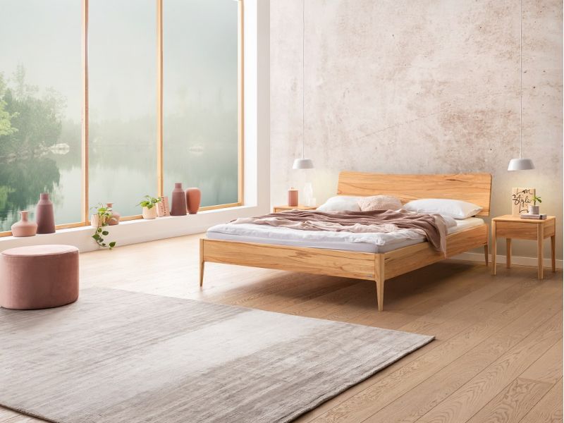 HASENA - Lit en hêtre massif