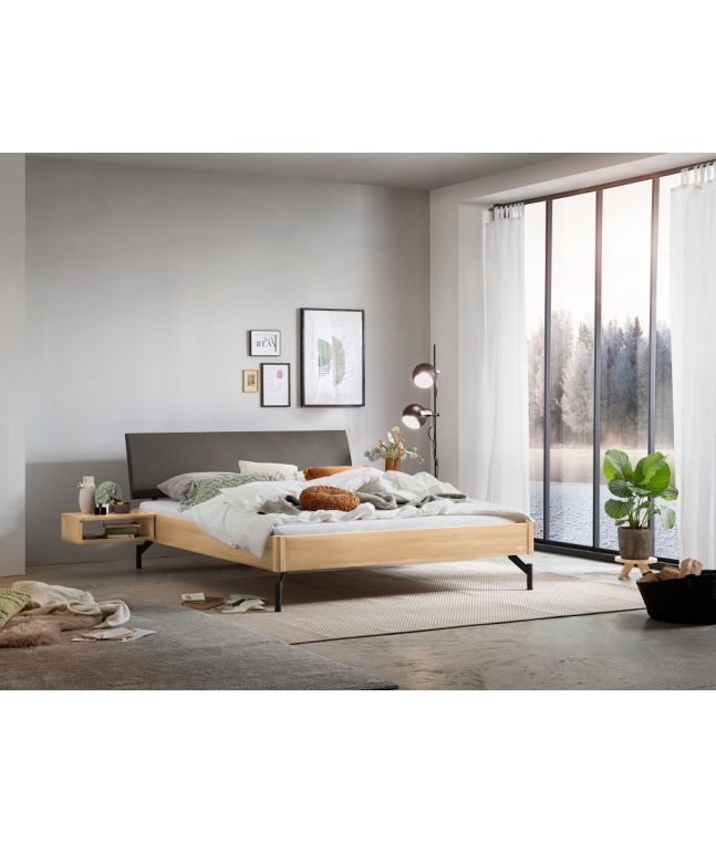 HASENA - Lit en chêne massif