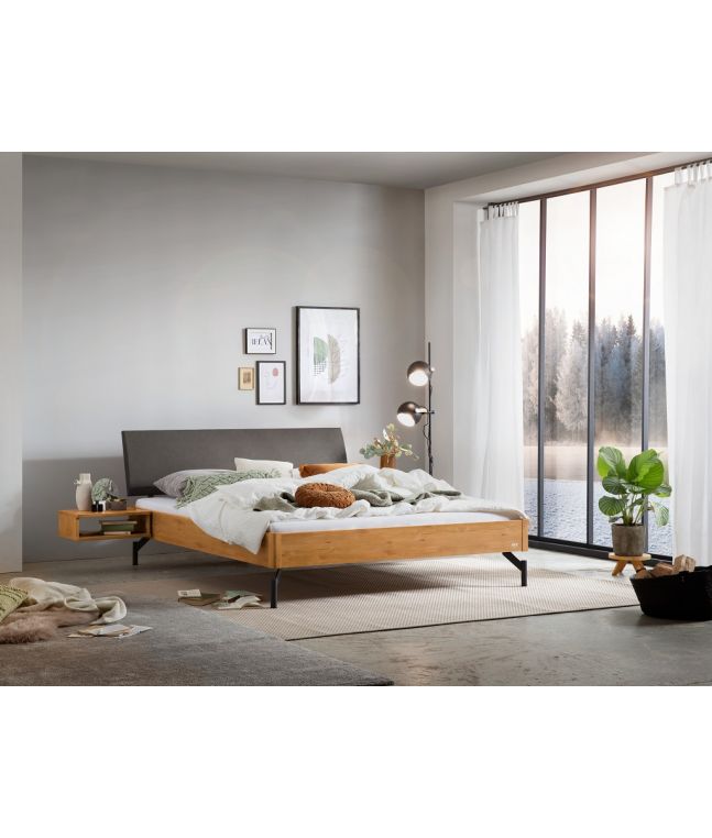 HASENA - Lit en chêne massif