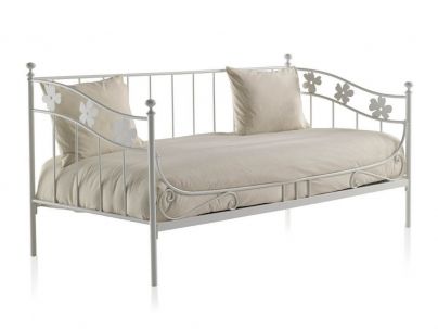 Banquette Lino en fer forgé. Meuble design pour la chambre. Le Monde du Lit