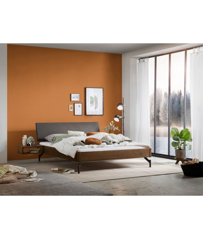 HASENA - Lit en noyer massif