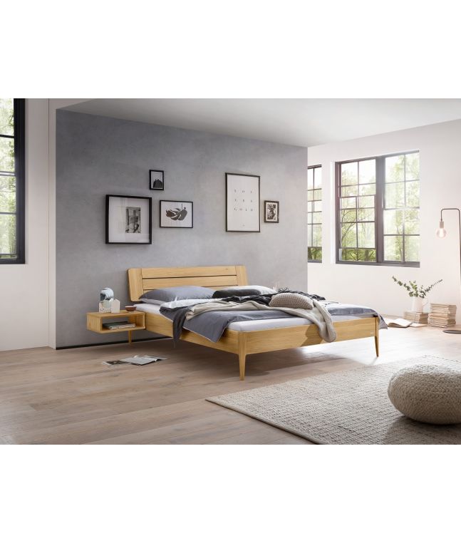 HASENA - Lit en chêne massif