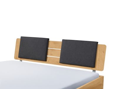 Lit Busseto en chêne bright massif haut de gamme de notre collection LOUNGE