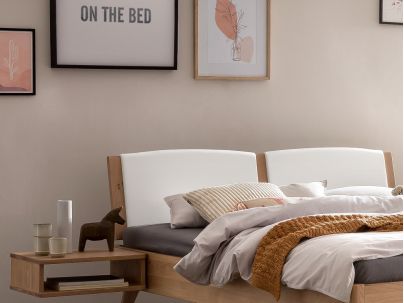 HASENA - Lit en bois massif