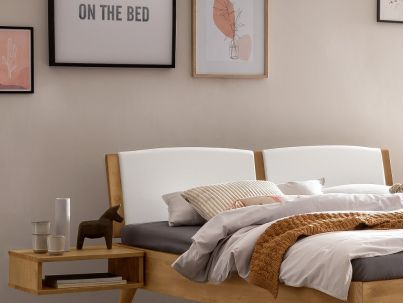 HASENA - Lit en bois massif