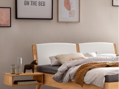 HASENA - Lit en bois massif