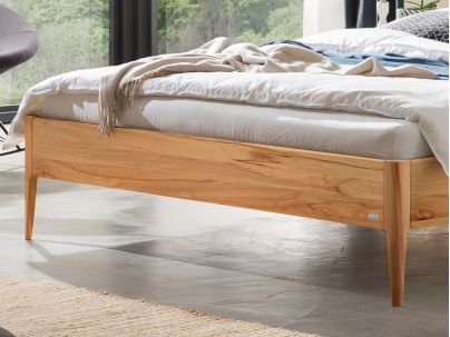 Lit Fanano en hêtre noueux massif haut de gamme de notre collection LOUNGE