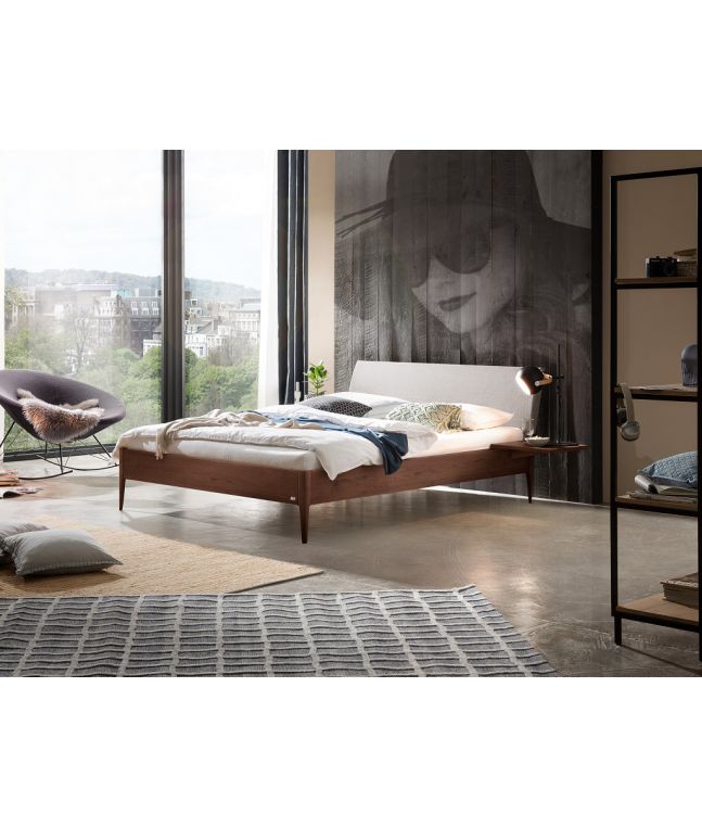 HASENA - Lit en noyer massif