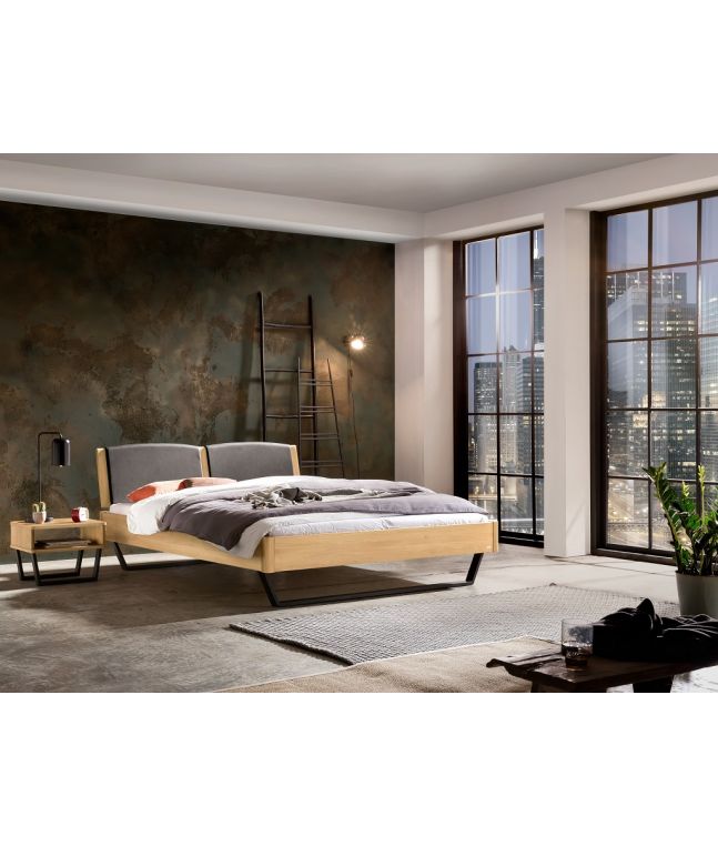 HASENA - Lit en chêne massif