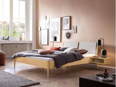 HASENA - Lit en chêne massif