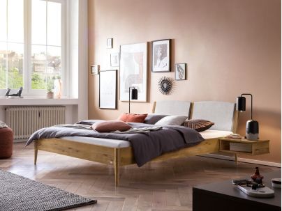 HASENA - Lit en chêne massif