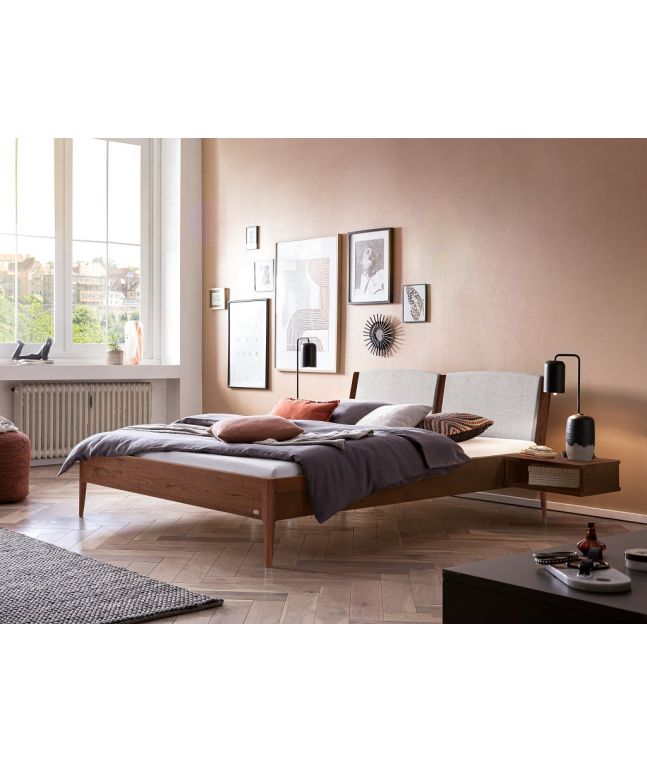 HASENA - Lit en noyer massif