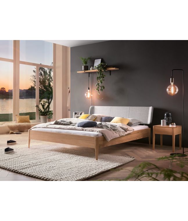 HASENA - Lit en chêne massif