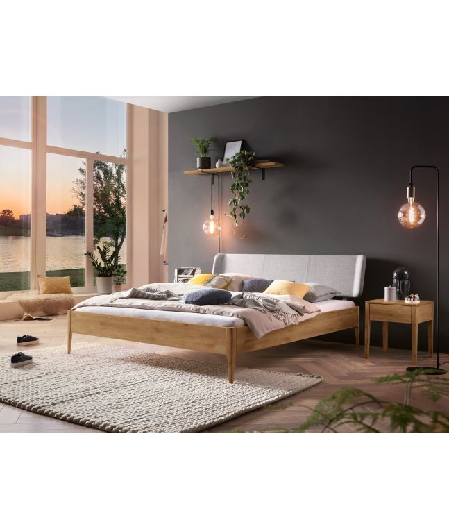 HASENA - Lit en chêne massif
