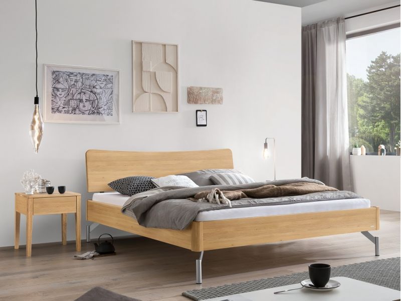 HASENA - Lit en chêne massif