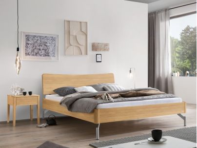 HASENA - Lit en chêne massif