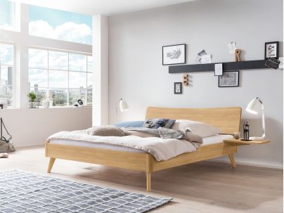 HASENA - Lit en chêne massif