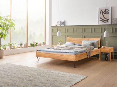 HASENA - Lit en hêtre massif