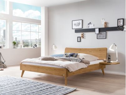 HASENA - Lit en chêne massif