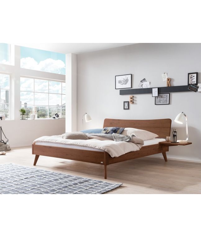 HASENA - Lit en noyer massif