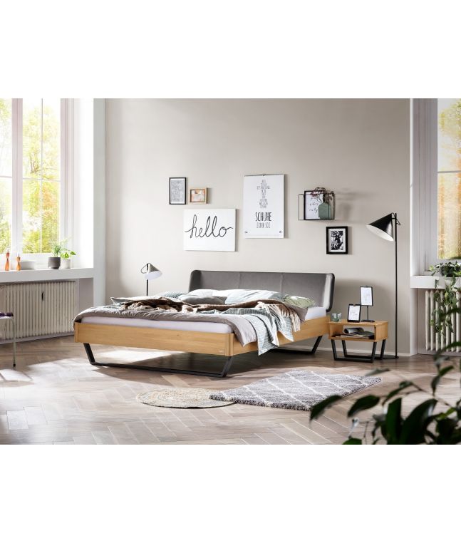 HASENA - Lit en chêne massif