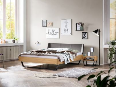 HASENA - Lit en chêne massif