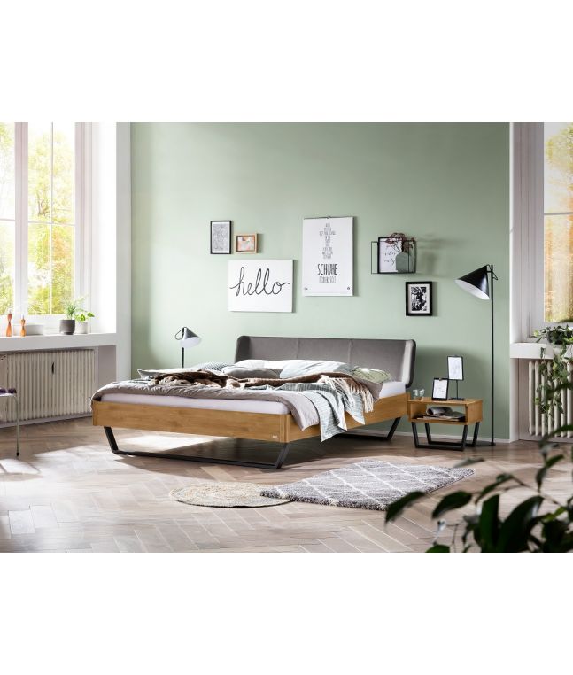 HASENA - Lit en chêne massif