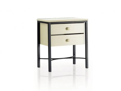 Chevets Moderno en fer forgé. Meuble design pour la chambre. Le Monde du Lit
