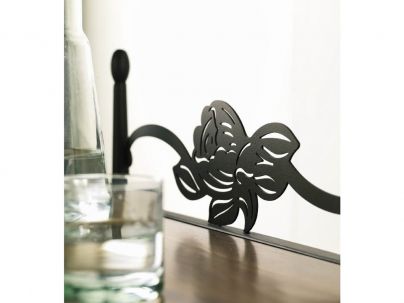 Chevets Rosalia en fer forgé. Meuble design pour la chambre. Le Monde du Lit