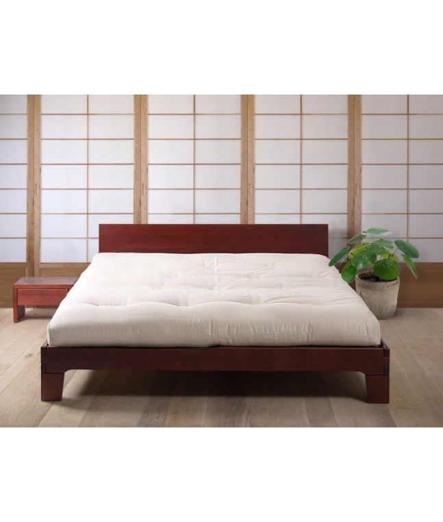 Lit Japan en pin massif de qualité. Meuble pour la chambre. Le Monde du Lit