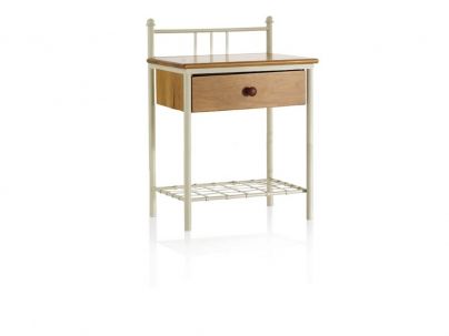 Chevets Rustico en fer forgé. Meuble design pour la chambre. Le Monde du Lit