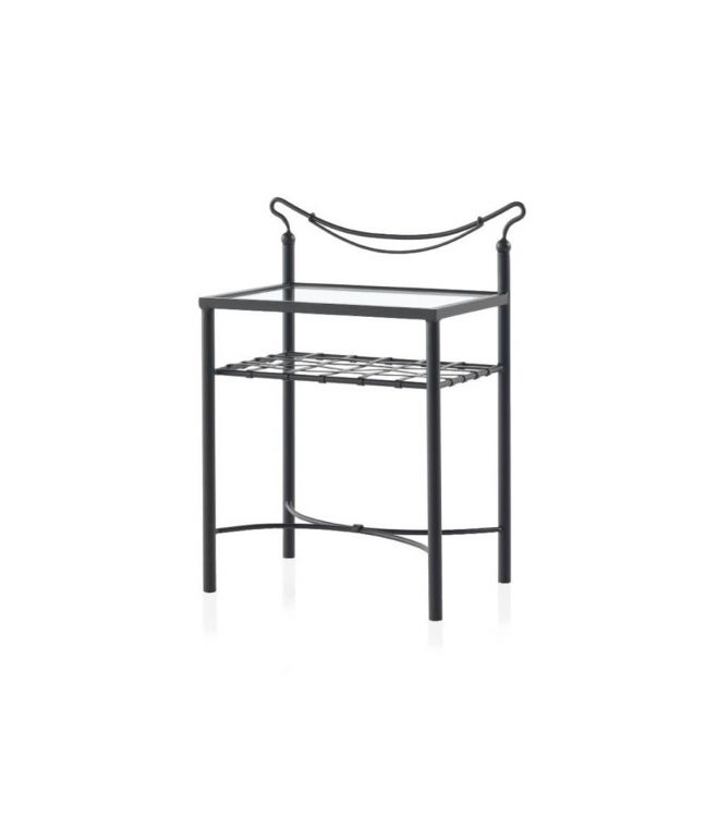 Chevets Mar en fer forgé. Meuble design pour la chambre. Le Monde du Lit