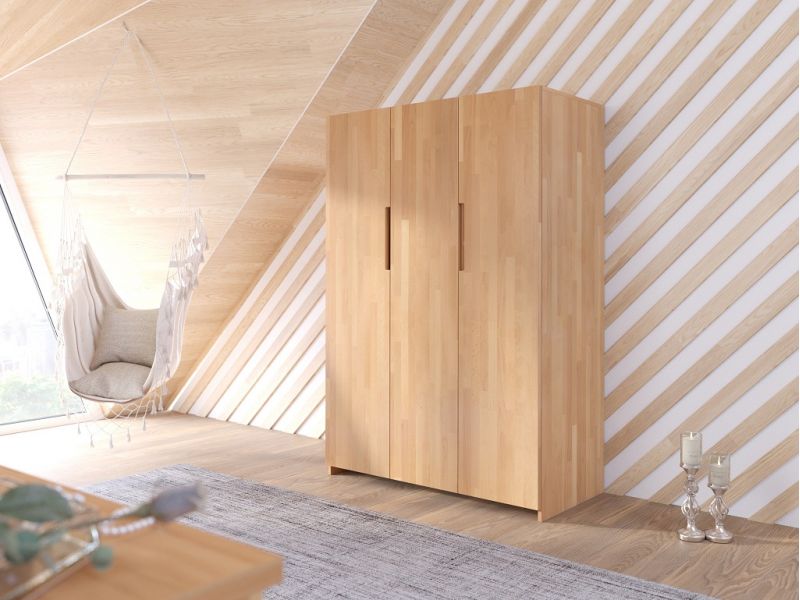 Armoire en hêtre massif Armoire en hêtre massif