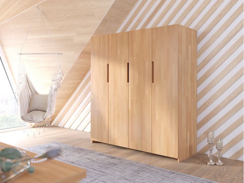 Armoire en hêtre massif FSC