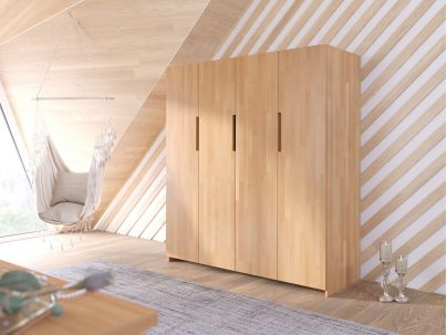 Armoire en hêtre massif FSC