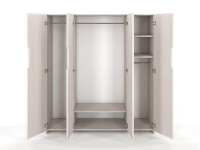 Armoire Iris 3 en hêtre massif haut de gamme | Le Monde du Lit